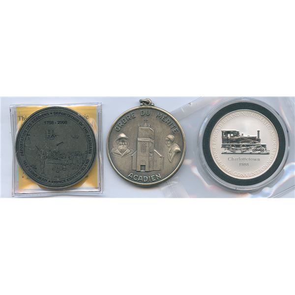 Wooden Nickels Collection & PEI Medals