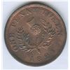 Image 1 : Nova Scotia One Penny Token, 1824