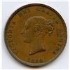 Image 2 : 1854 New Brunswick Half Penny Token