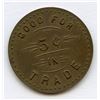 Image 2 : Br 620. I. B. Durocher's Richelieu Hotel token for 5c In Trade.
