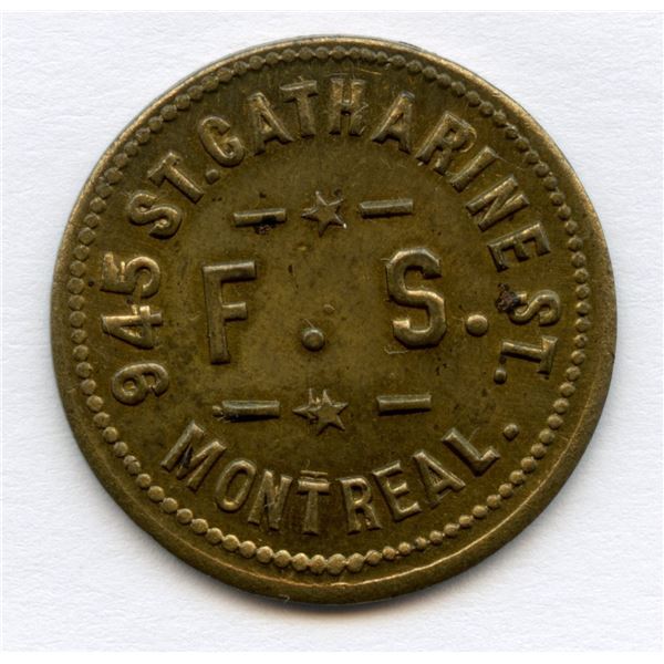 Br 624. F(rancois) S(ylvestre), 5c In Trade.