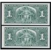 Image 2 : Bank of Canada $1, 1937 - Lot of 2