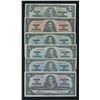 Image 1 : 1937 Bank of Canada - Better Quality Lot of 6