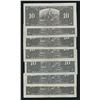 Image 2 : Bank of Canada $10, 1937 - Lot of 7