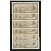 Image 2 : Bank of Canada $100, 1954 - Lot of 6