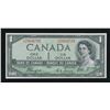 Image 1 : Bank of Canada $1, 1954 - Devil's Face