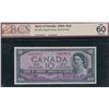 Image 1 : Bank of Canada $10, 1954 - Devil's Face - Lot of 10