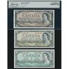 Image 1 : Bank of Canada - Lot of 3 Banknotes