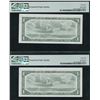 Image 2 : Bank of Canada $1, 1954 - H/M Changeover - Consecutive