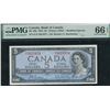 Image 1 : Bank of Canada $5, 1954 - Gem