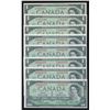 Image 1 : Bank of Canada $1, 1967 - Lot of 8