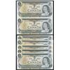 Image 1 : Bank of Canada $1, 1973 - Lot of 17