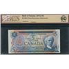 Image 1 : Bank of Canada $5, 1972 - *CA Replacement