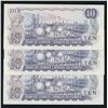 Image 2 : Bank of Canada $10, 1971 - Lot of 3 Consecutives