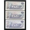 Image 2 : Bank of Canada $10, 1971 - Replacement Trio
