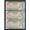 Image 2 : Bank of Canada $20, 1979 - Lot of 3 Consecutives