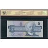 Image 2 : Bank of Canada $5, 1986 - ANH Changeover