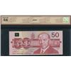 Image 2 : Bank of Canada $50, 1988 - Changeover