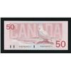 Image 1 : Bank of Canada $50, 1988 - Small F