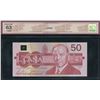 Image 2 : Bank of Canada $50, 1988 - Changeover