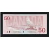 Image 1 : Bank of Canada $50, 1988 - Changeover