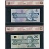 Image 3 : Bank of Canada $5, $20 & $50, Bird Series - Lot of 3