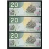 Image 1 : Bank of Canada $20, 2004 AY_ Prefix Collection