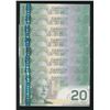 Image 2 : Bank of Canada $20, 2005-2007 AL_ Prefix Collection