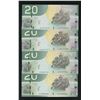 Image 1 : Bank of Canada $20, 2006-2007 EL_ Prefix Collection