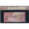 Image 1 : Bank of Canada $50, 2004 - Replacement