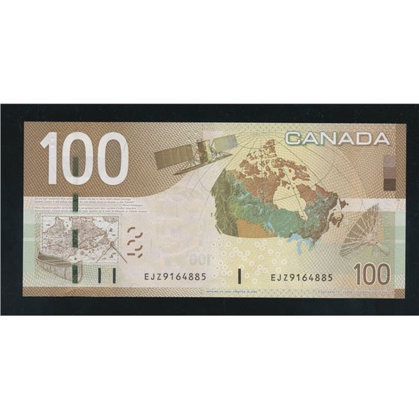 Bank of Canada $100, 2004 - Transition Prefix