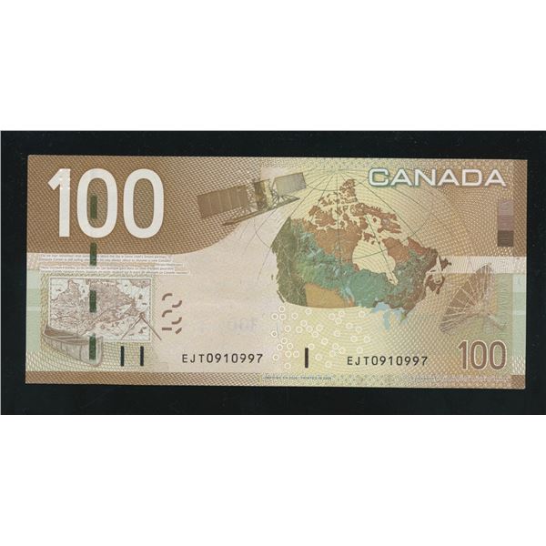 Bank of Canada $100, 2004 - Transition Prefix