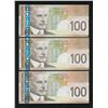 Image 2 : Bank of Canada $100, 2004 - Lot of 3