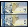 Image 2 : Bank of Canada $5, 2006 Radar - Repeater lot