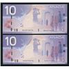 Image 1 : Bank of Canada $10, 2004 - Radar Lot