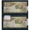 Image 15 : Bank of Canada Wholesale Lot of 27 Banknotes