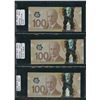 Image 11 : Bank of Canada Wholesale Lot of 27 Polymer Banknotes