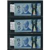 Image 1 : Bank of Canada Wholesale Lot of 27 Polymer Banknotes