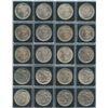 Image 2 : USA Silver Dollar Collection of 20