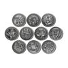 Image 2 : Adventures of Odysseus Silver Set of 10