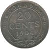 Image 2 : 1904H Newfoundland Twenty Cents