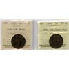 Image 1 : 1859 One Cent - Wide 9/8 - Rare Upset Dies