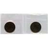 Image 2 : 1859 One Cent - Wide 9/8 - Rare Upset Dies