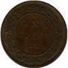 Image 2 : 1859 One Cent - Double Punched Narrow 9 Var.#3