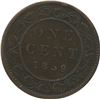 Image 2 : 1859 One Cent - Triple Punched Narrow 9, Triple Punched 1