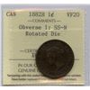 Image 1 : 1882H One Cent - SS-N Rotated Die