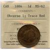 Image 1 : 1884 One Cent - Obverse #1