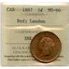 Image 1 : 1887 One Cent - Superb Gem