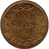 Image 2 : 1891 One Cent - Large Leaves, Large Date