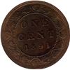 Image 2 : 1891 One Cent - Large Leaves, Large Date, Closed C